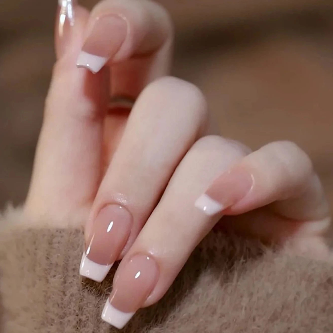 Cœur Marin - Ensemble d'Ongles Pressés