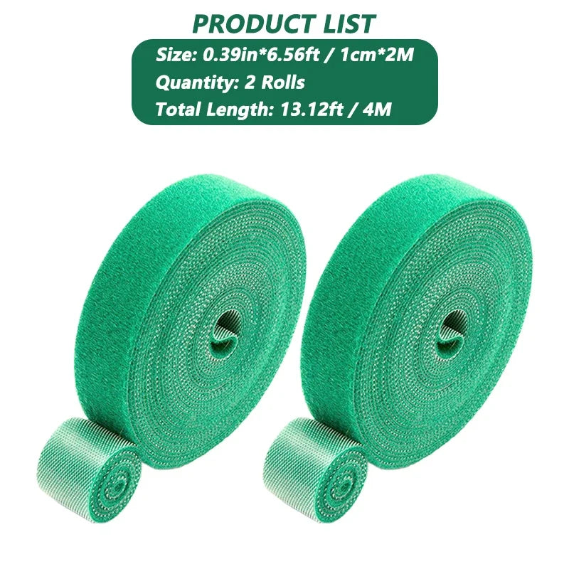 Nylon Plant Ties - Eco-Friendly Garden Support Straps