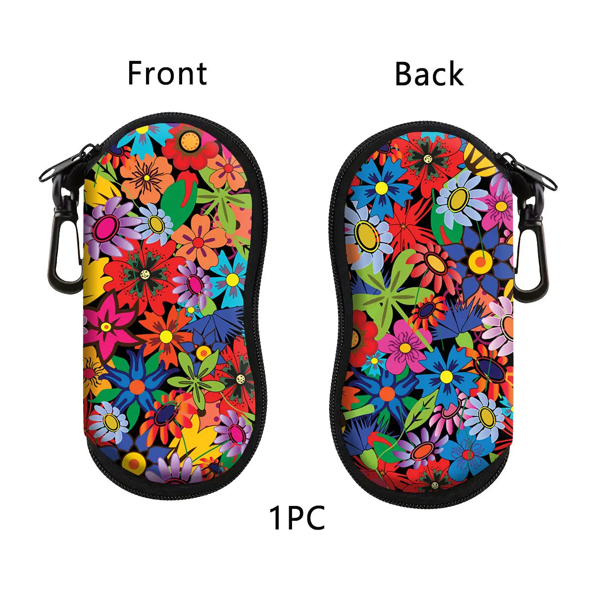 Sunflower Cat Eyewear Case - Trendy & Portable