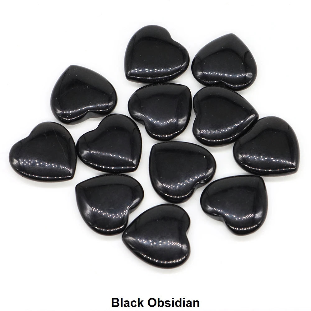 Cœur de Quartz Améthyste 20mm