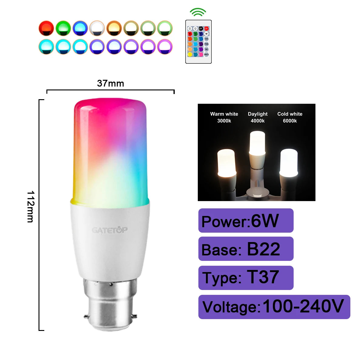 ColorGlow Smart LED Bulb Set