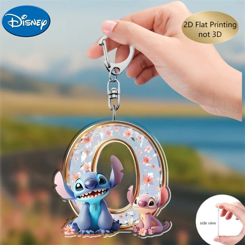 Lilo & Stitch Acrylic Keychain - Custom Name Gift