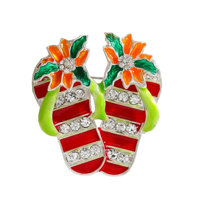 Broches Festives Animaux de Noël