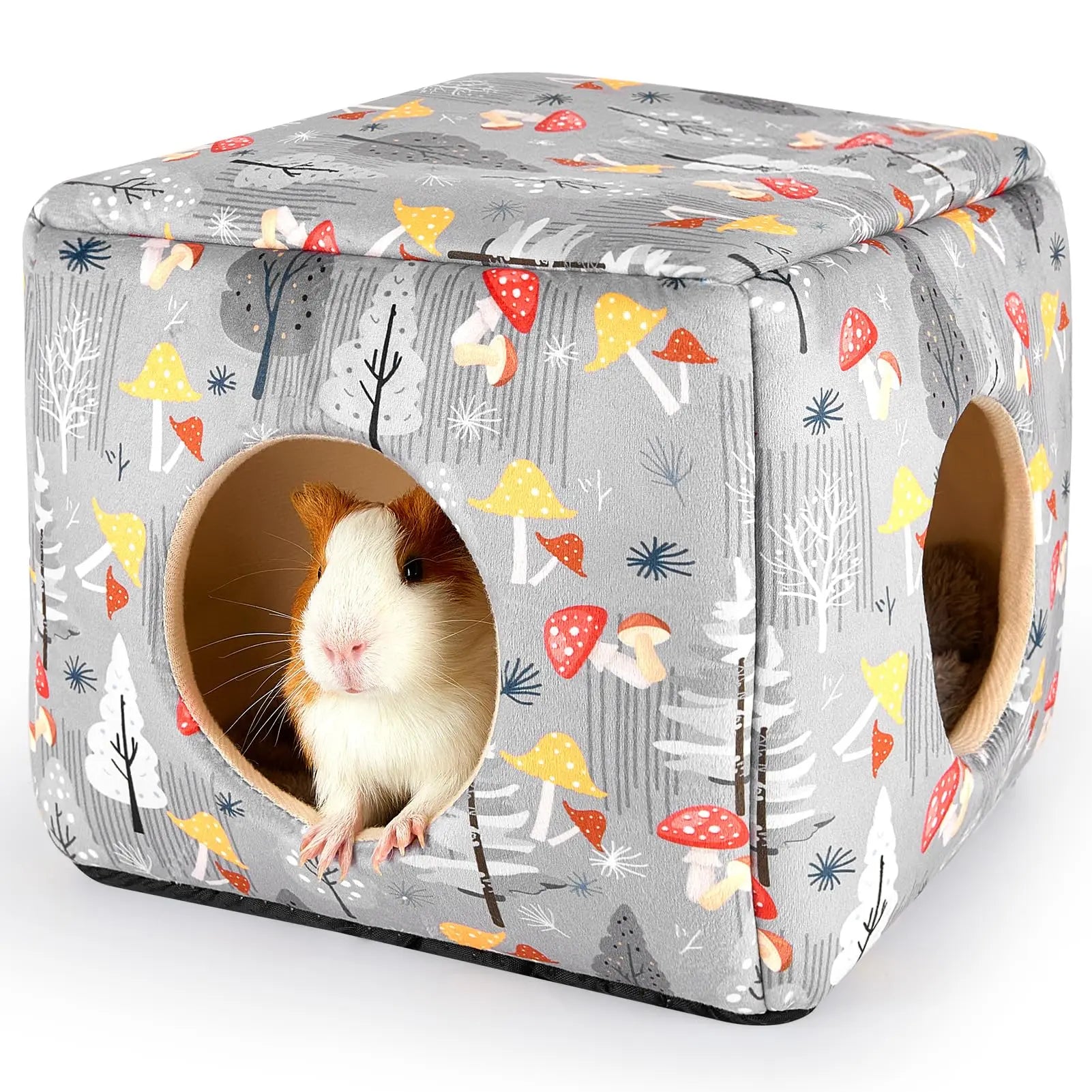 Cozy Hideaway: Washable Pet Bed for Small Animals