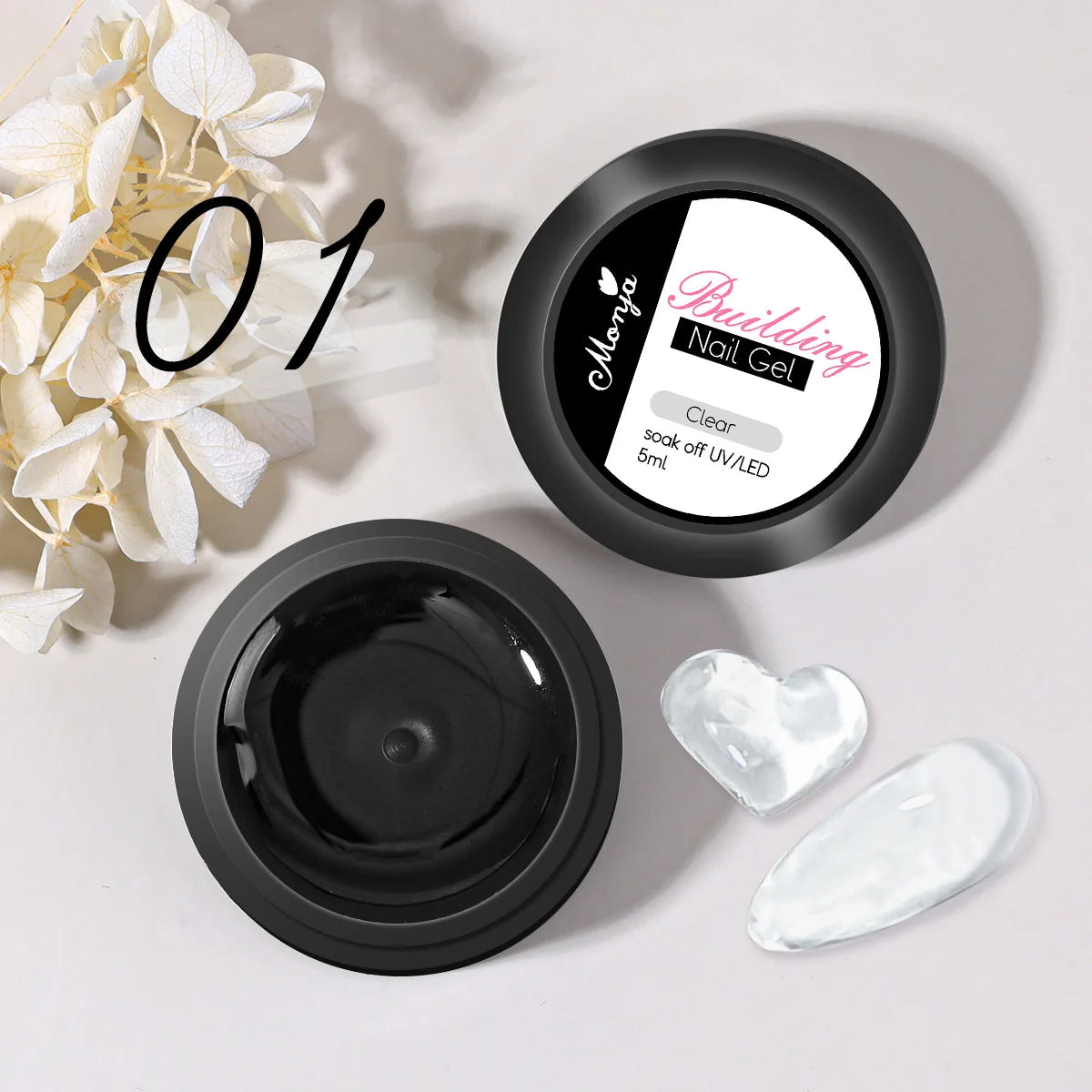 Gel Transparent Antiadhésif Ongles 15ml