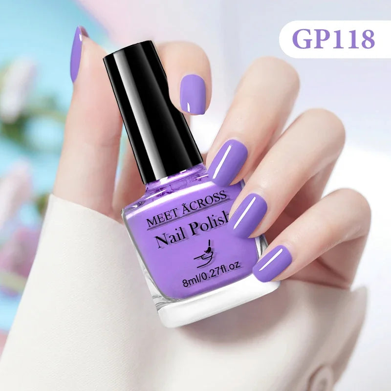 Vernis Aqua 48 Couleurs - Longue Durée & Séchage Rapide