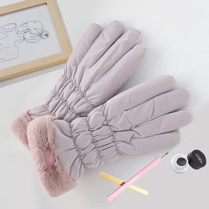 Gants Polaires Femme Écrans Tactiles