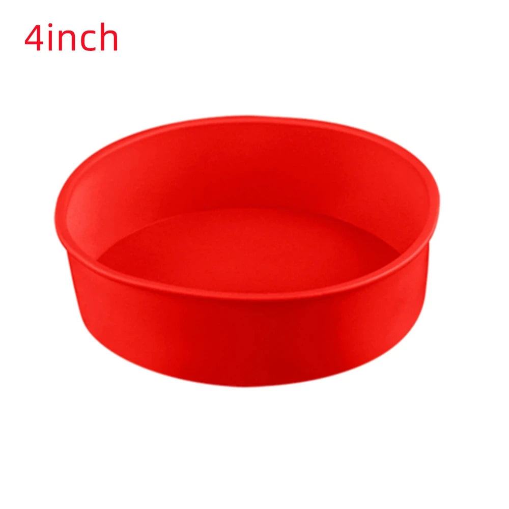 Moule à Gâteau Silicone Eco 4/6/8 - Antiadhésif Réutilisable