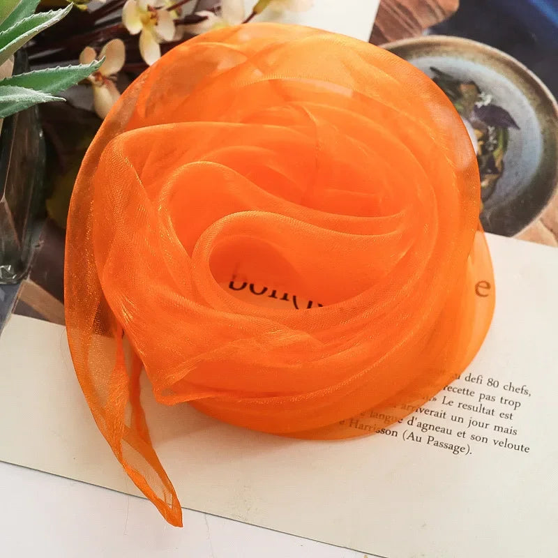 Foulard de Jonglage en Soie - 60cm, 21 Couleurs Vives