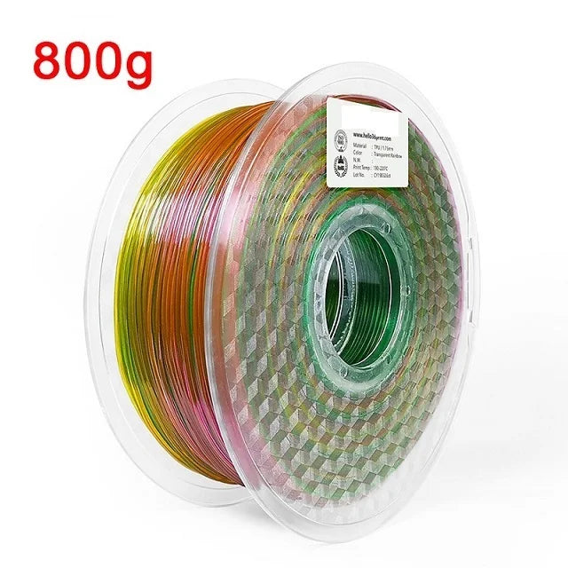 Filament 3D TPU Arc-en-Ciel Flexible 1,75mm 1kg