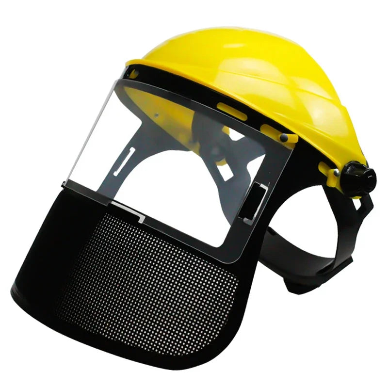 Casque de Jardin Protecteur avec Masque en Maille
