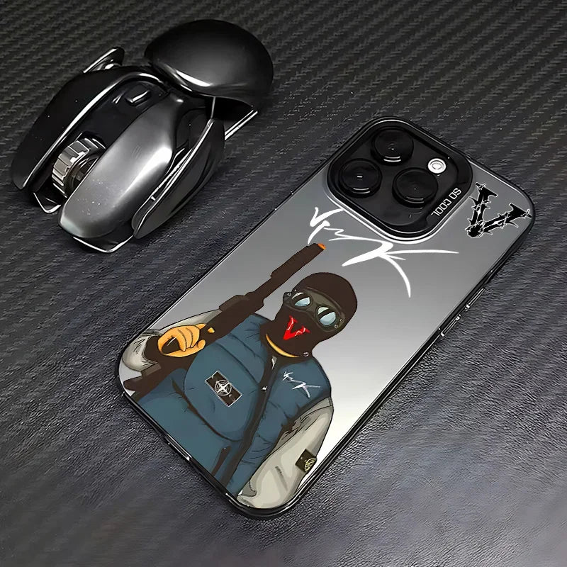 Coque VRUNK Argentée Anti-Chocs