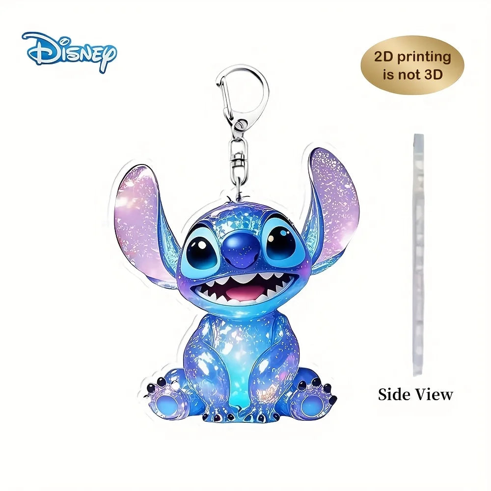 Porte-clés Lilo & Stitch Double Face Mignon 5cm