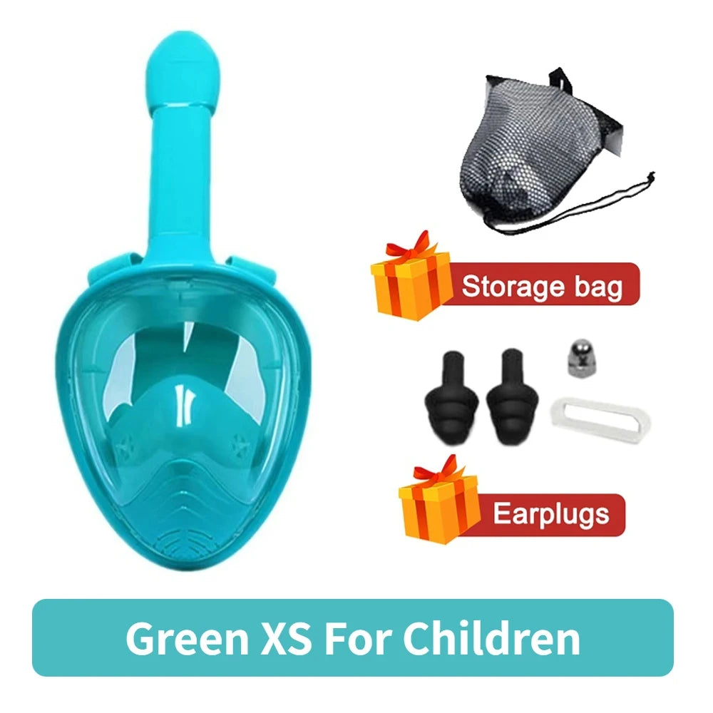 AquaVision: Masque Intégral Anti-Buée pour Plongée