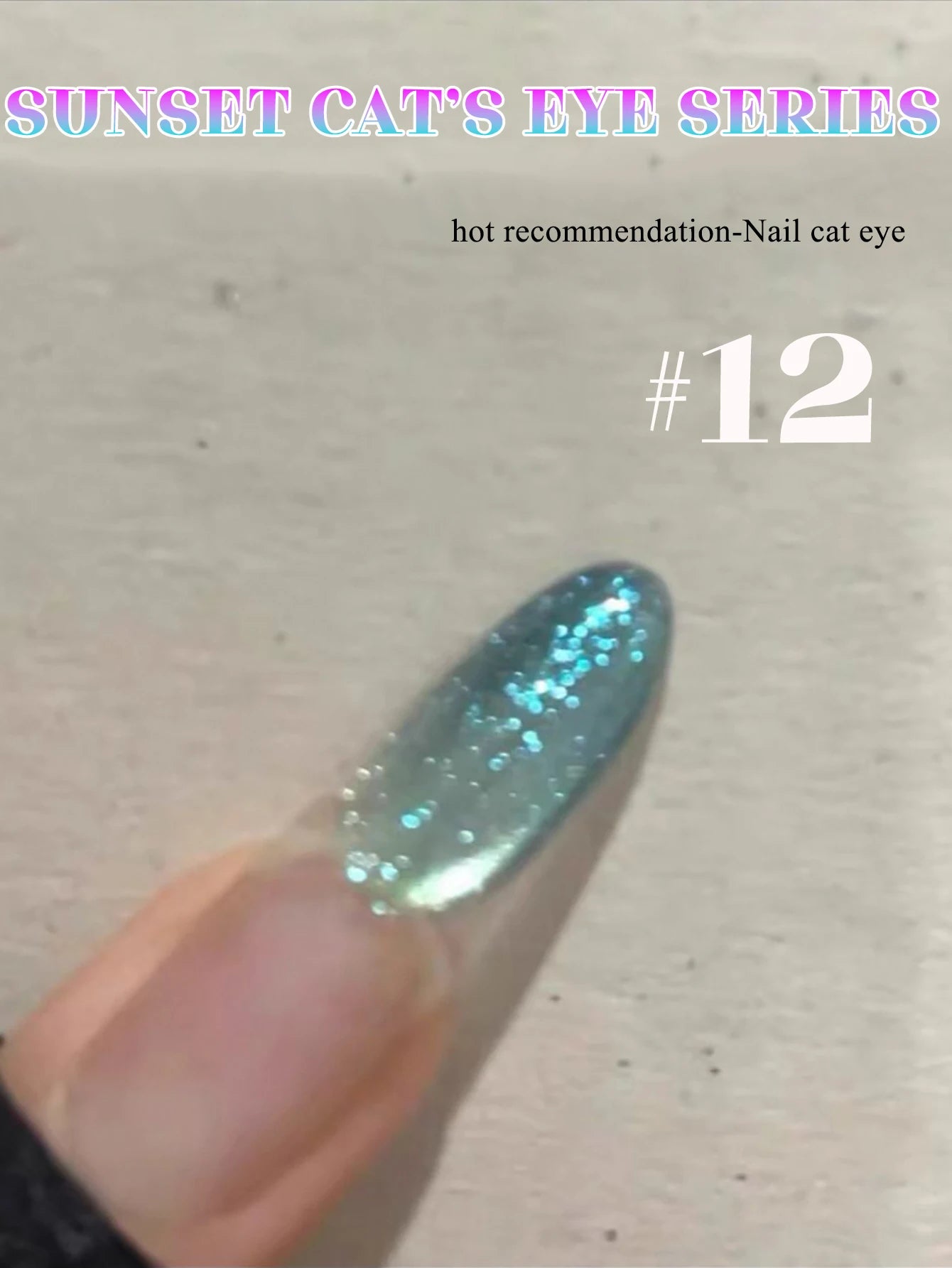 Gel Vernis Nail Art 24 pièces Éclat Rouge