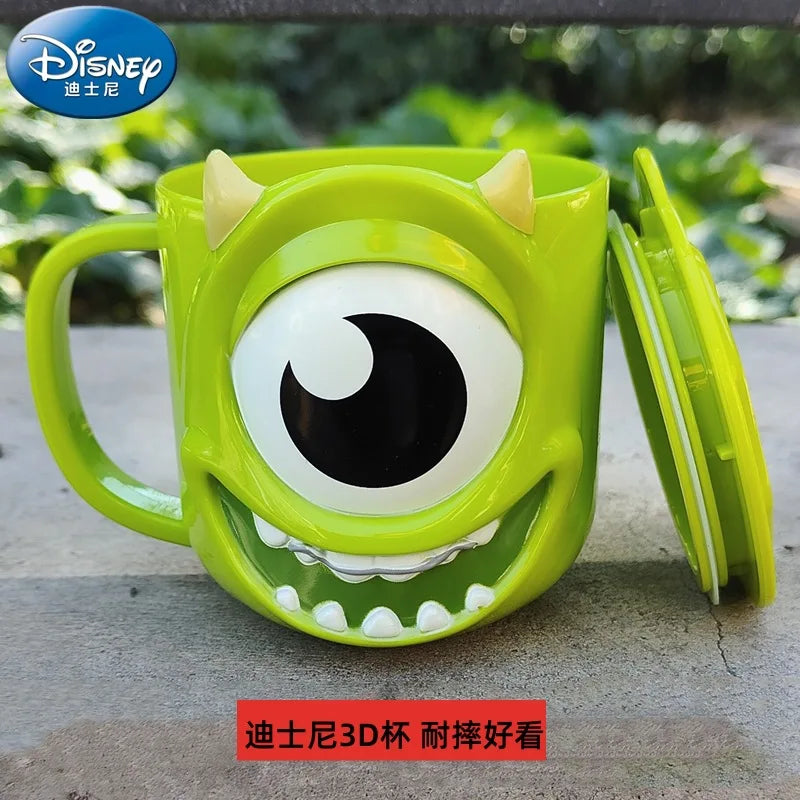 Tasse Mickey Elsa 3D pour enfants avec couvercle