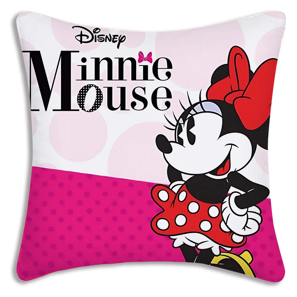 Kawaii Disney Duo: Mickey & Minnie Plush Pillow Covers