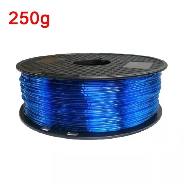 Filament TPU Flexible 1.75mm Turquoise Transparent 1kg