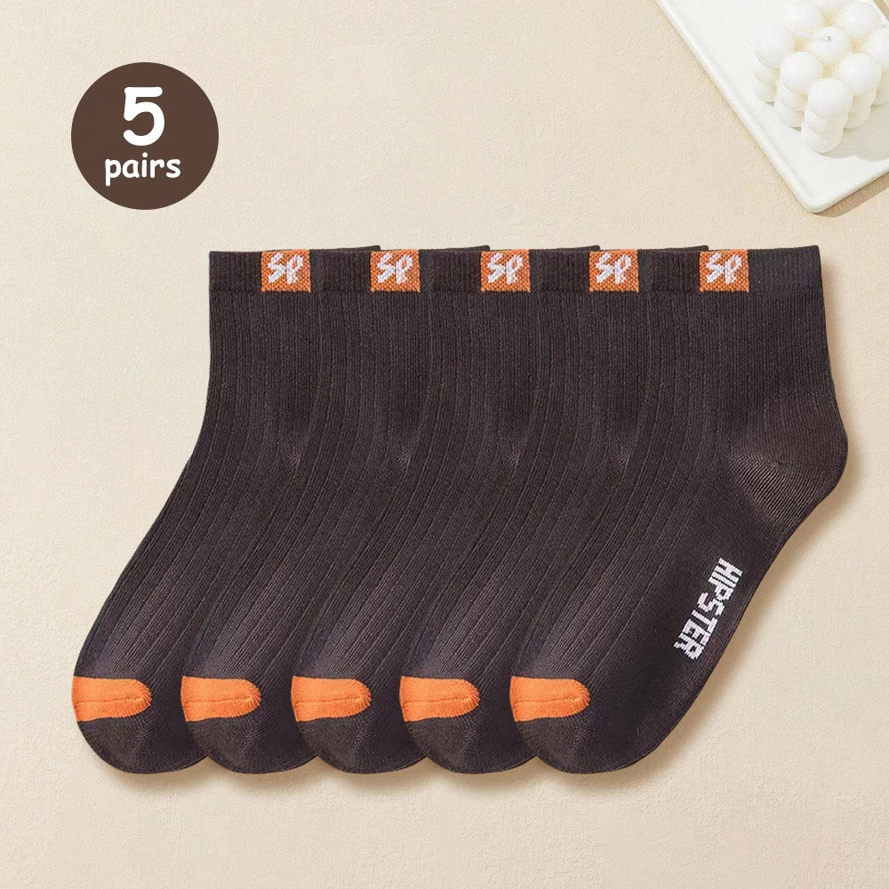 FreshFit Men's Sport Socks - 5-Pack Comfort Set
