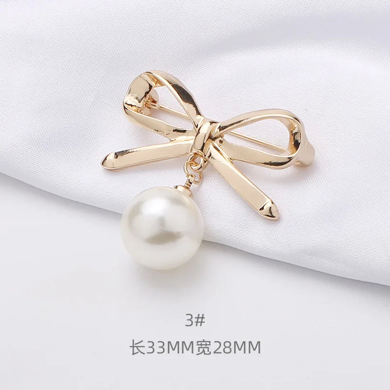 Broche Perle Élégante pour Femme - Charmant et Pratique