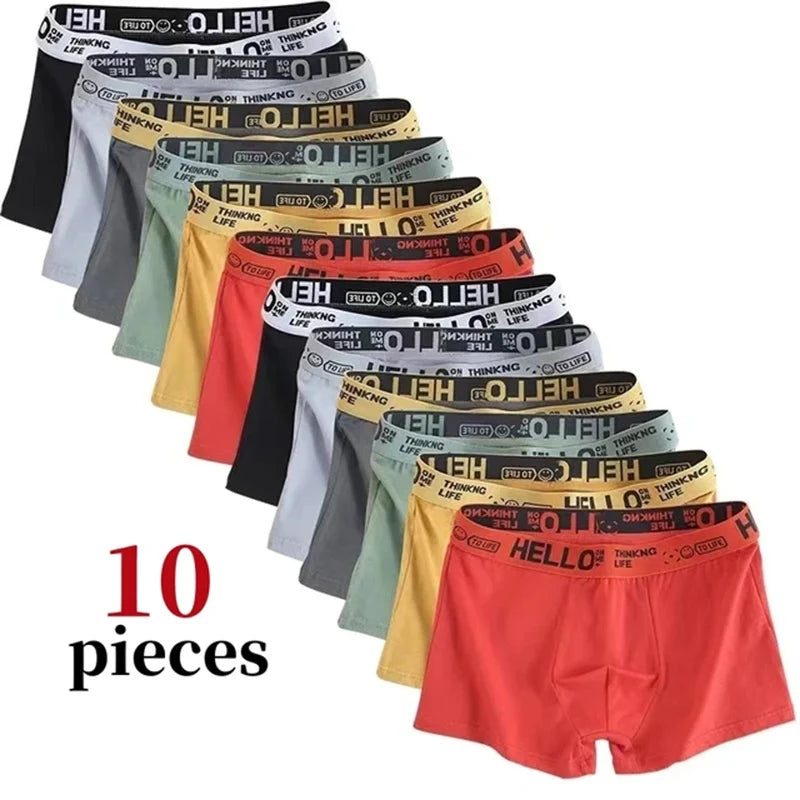 Trendy Comfort Boxer & Briefs Set for Men