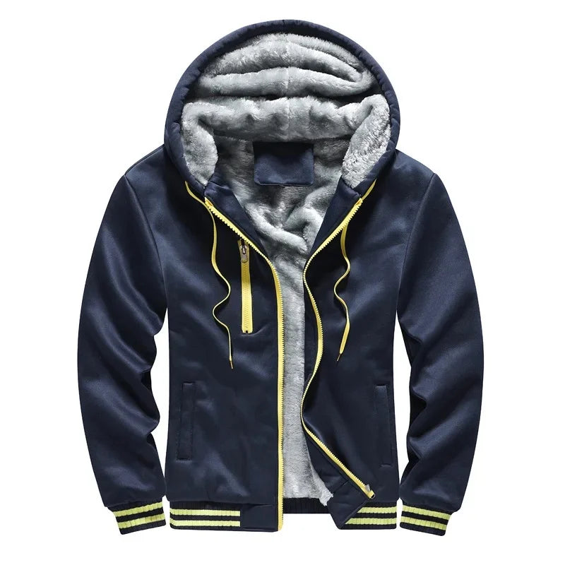 Veste Polaire Coréenne Homme - Style Décontracté Hiver