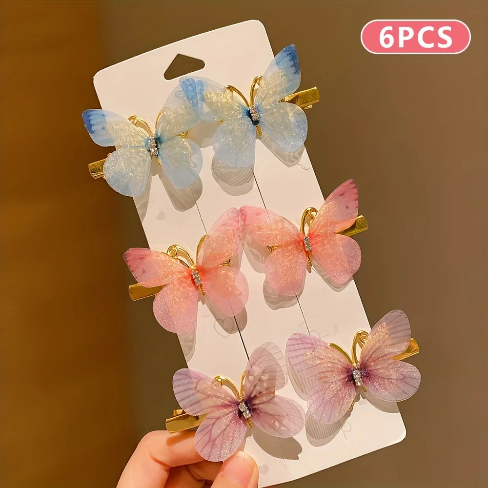 Épingles à cheveux papillon mignonnes 36 pcs