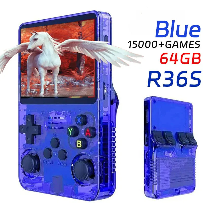 R36S Retro Game Console Portable