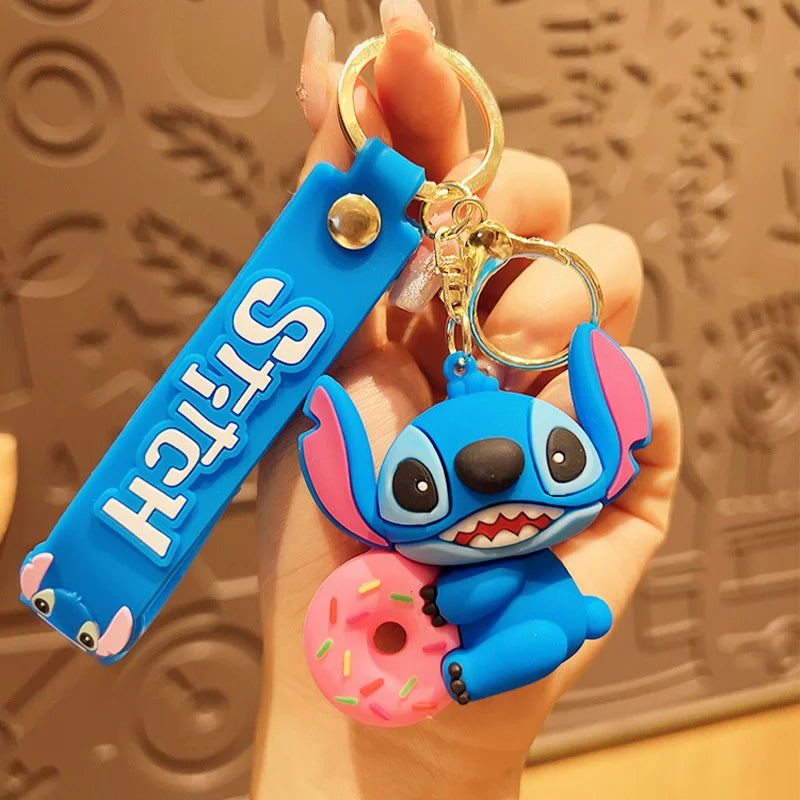 Disney Charm Keychains: Mickey, Minnie & Lilo Fun!