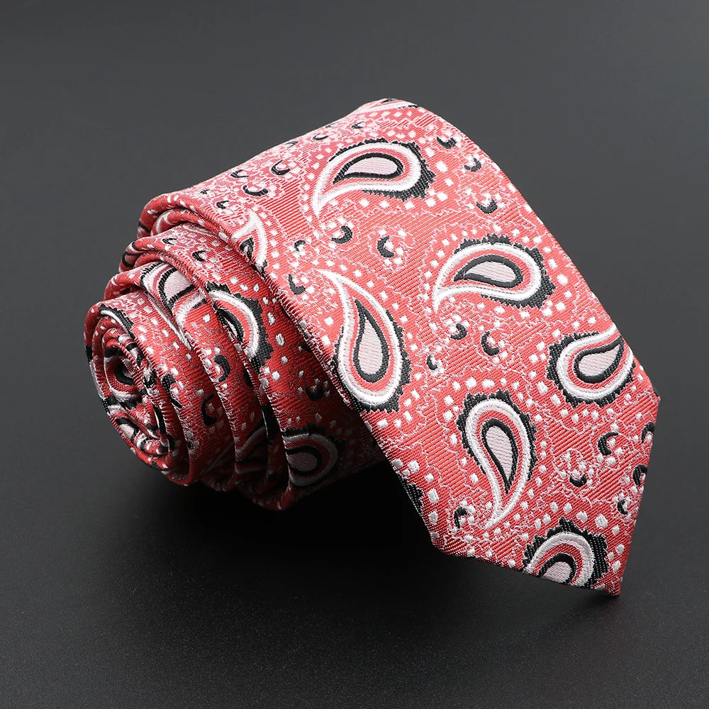 Floral Paisley Slim Ties - 26 Unique Styles