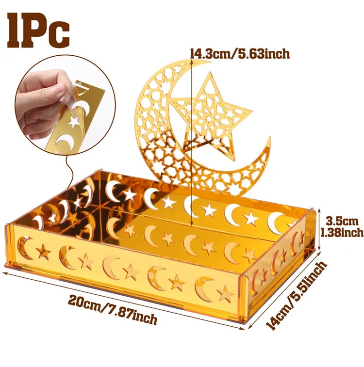 Ramadan Acrylic Eid Table Centerpiece