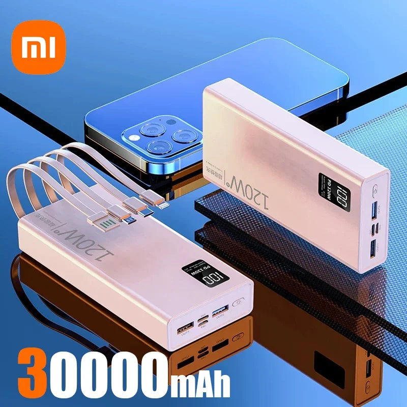 Xiaomi PowerBank 120W 4-en-1 Ultra Thin