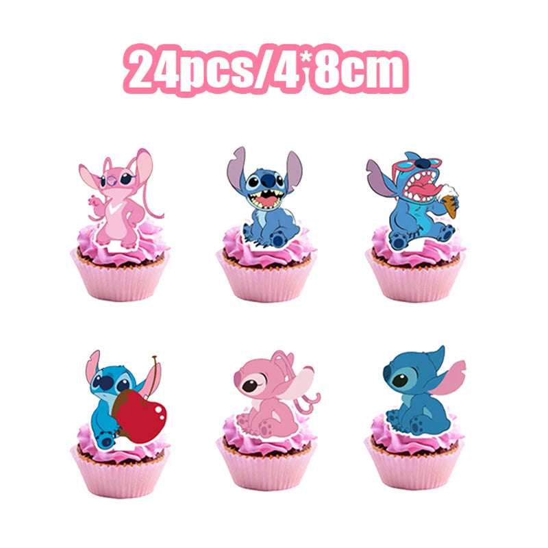 Disney Lilo & Stitch Pink Party Set