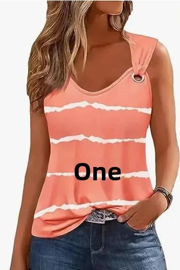 Gilet Chic Été V-Cou Femme