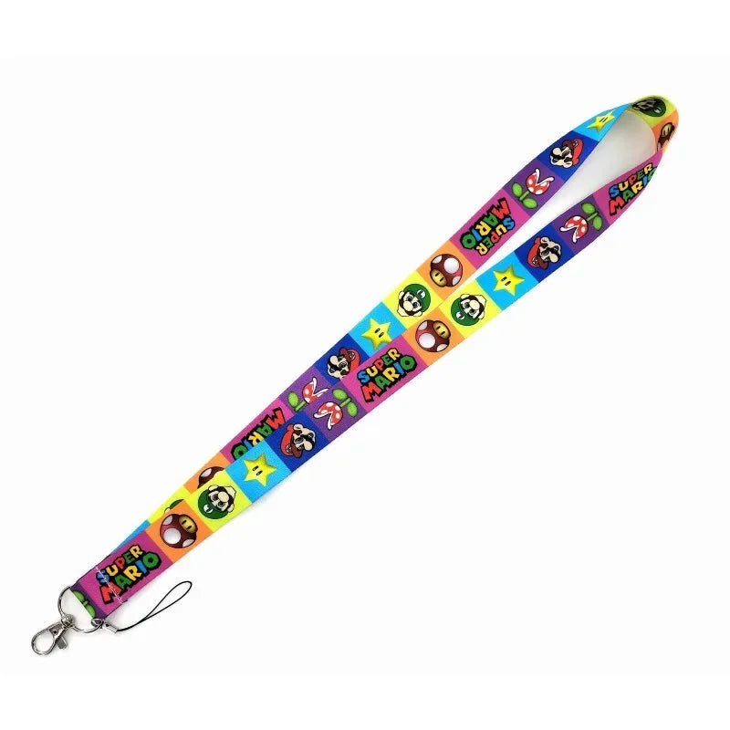 Super Mario Anime Neck Strap - Fun & Functional!