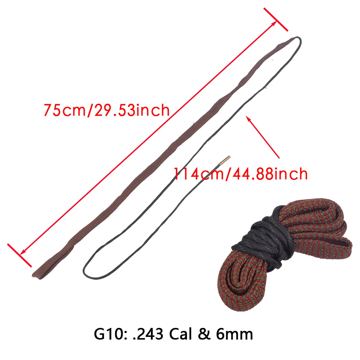 Corde Serpent Nettoyante Multi-Calibres Fusil/Pistolet