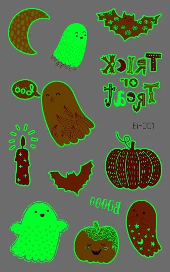 Tatouages Halloween Drôles pour Enfants