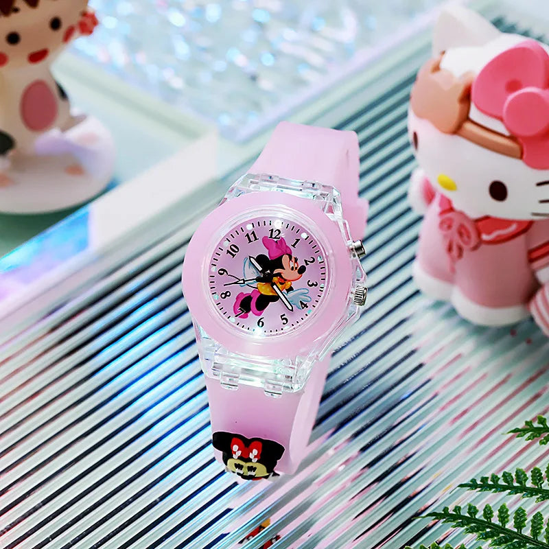 Montre Électronique Minnie Mouse - Cadeau Enfant Joyeux