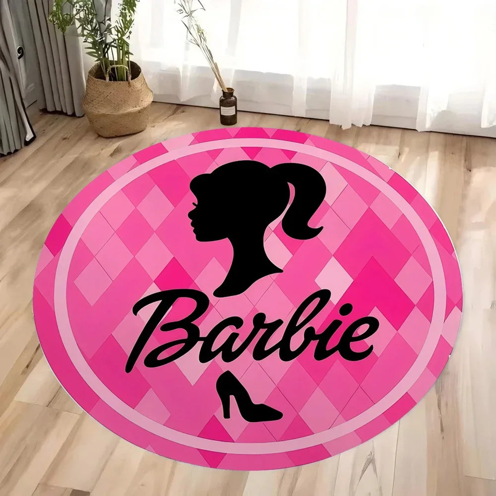 Barbie Chic: MINISO Anti-Slip Round Rugs