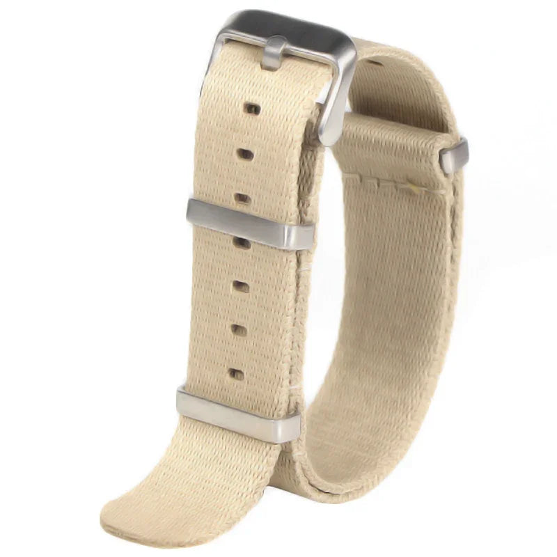 Bracelet Nylon 20/22mm Unisexe - Remplacement Chic