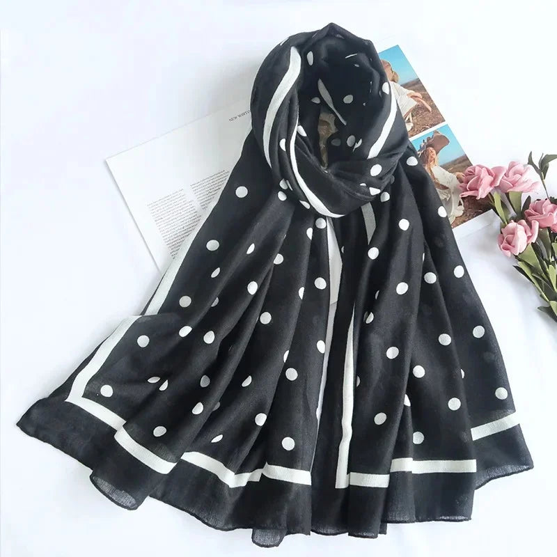 Écharpe Chic Coton-Lin : Élégance et Protection Solaire