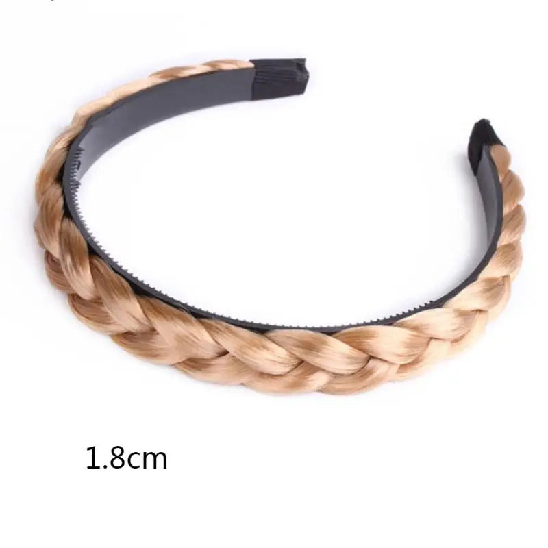 Bandeau Rétro Tressé Sauna Chic