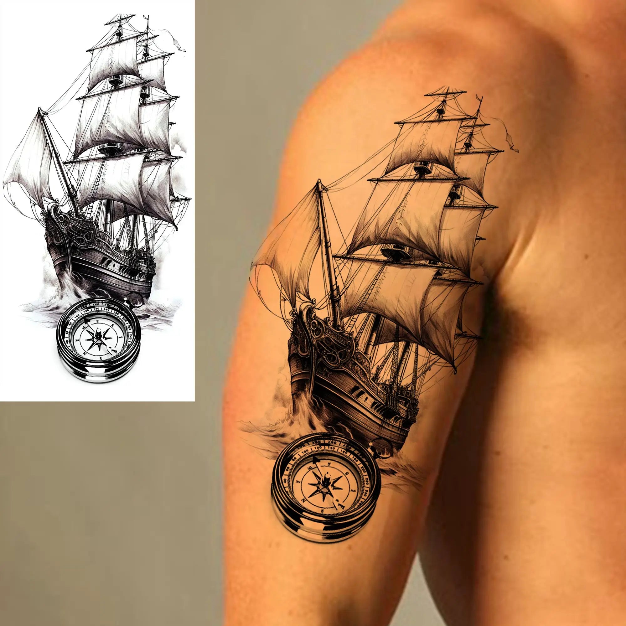 Tatouages Pirates Nautiques Éternels