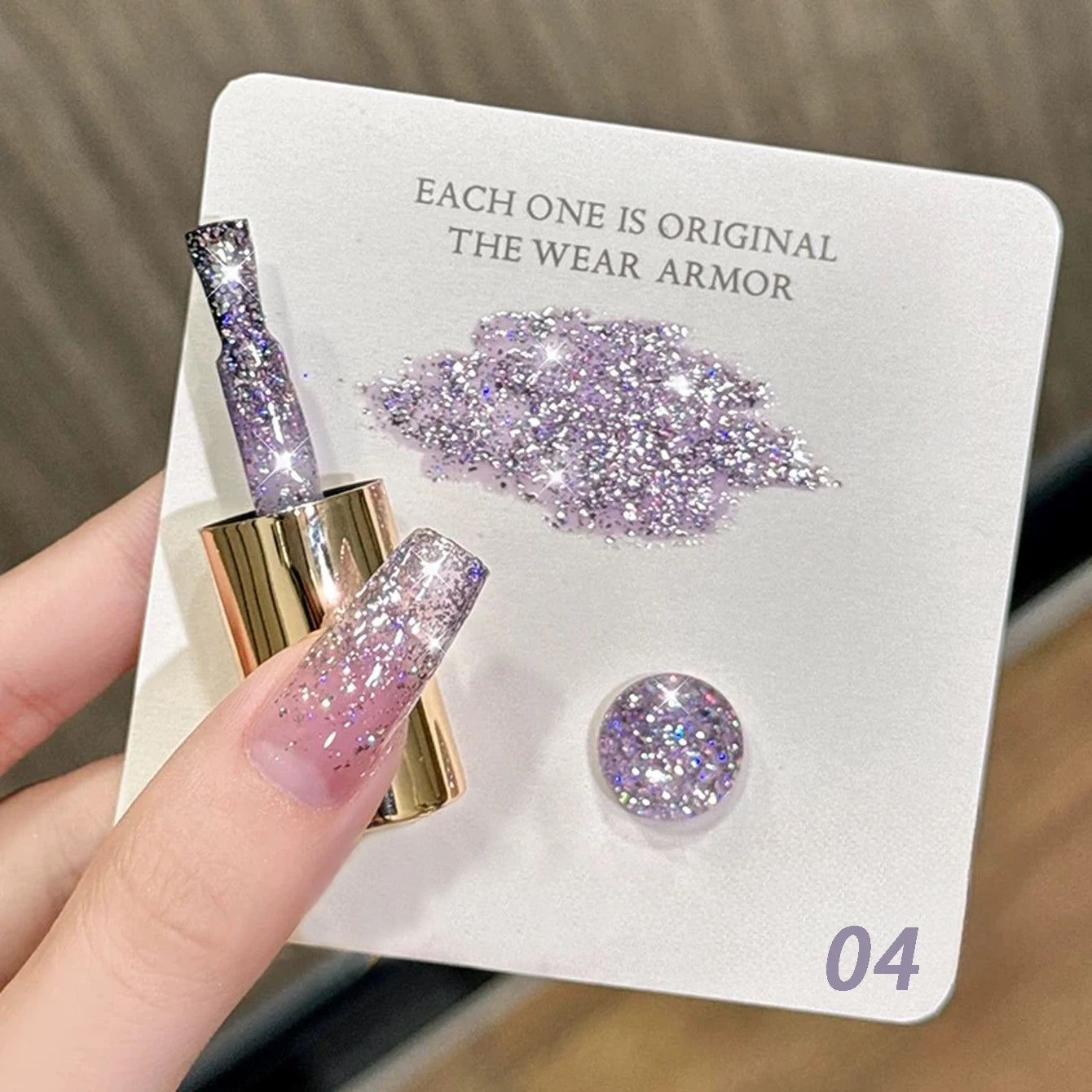 Vernis Gel Paillettes Mariage 12ml