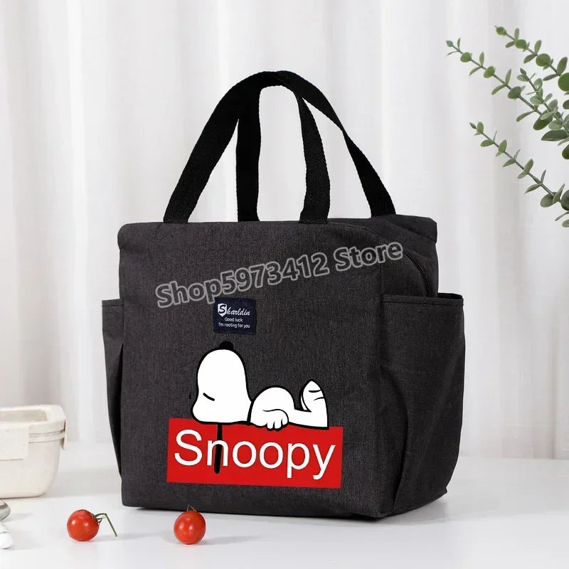 Snoopy's Insulated Bento Lunch Bag for Kids & Students