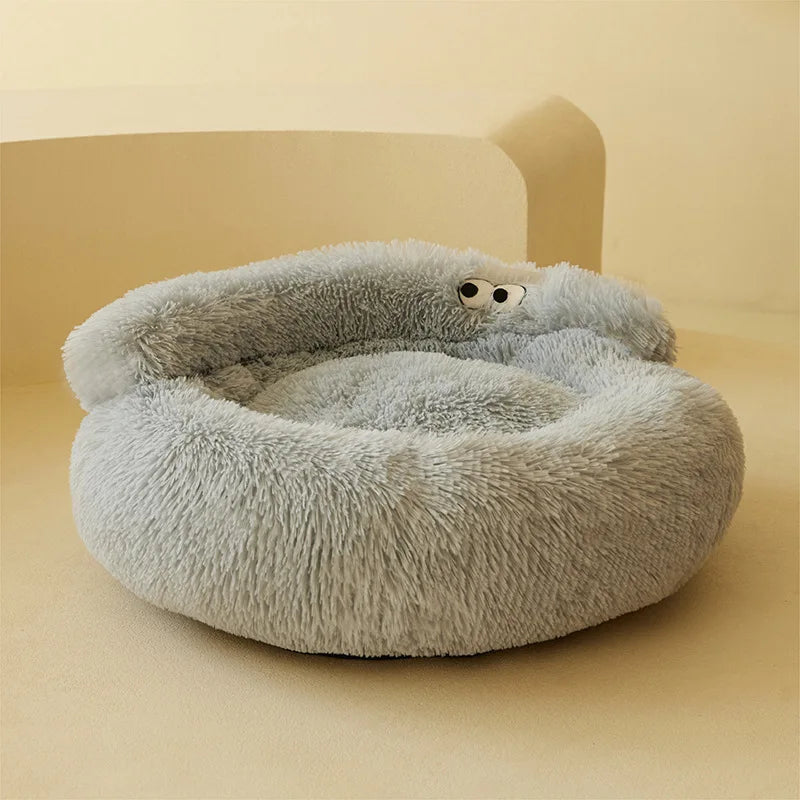 Lit Douillet pour Chats et chein - Nid Chaud en Peluche