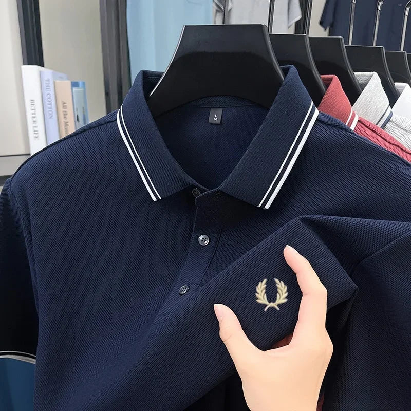 Polo Élégant en Coton pour Hommes - Confort Chic
