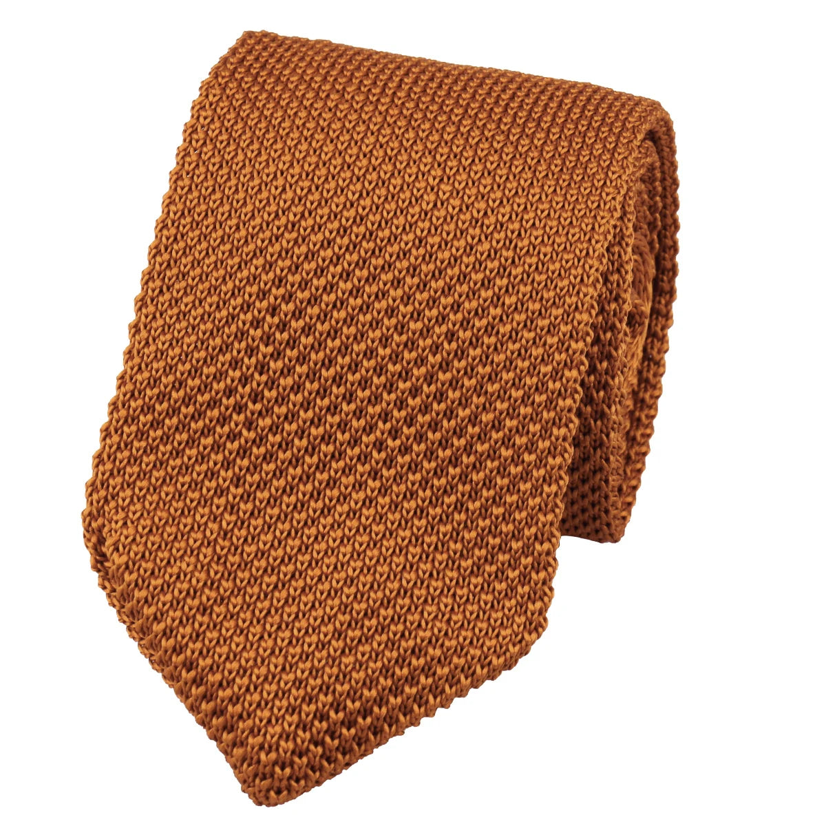 Cravate Tricotée Bleu Foncé Élégance Casual