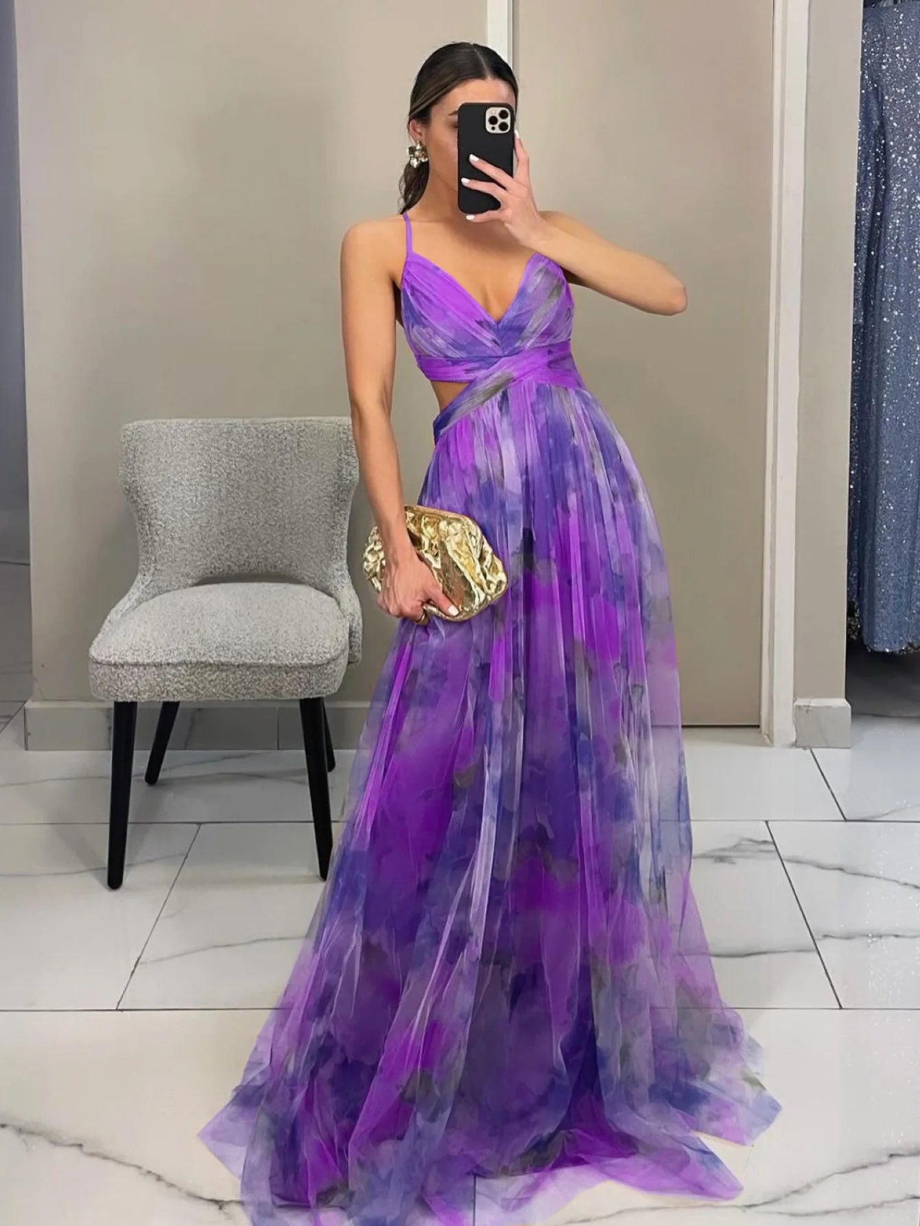 Robe Décontractée Tie-Dye