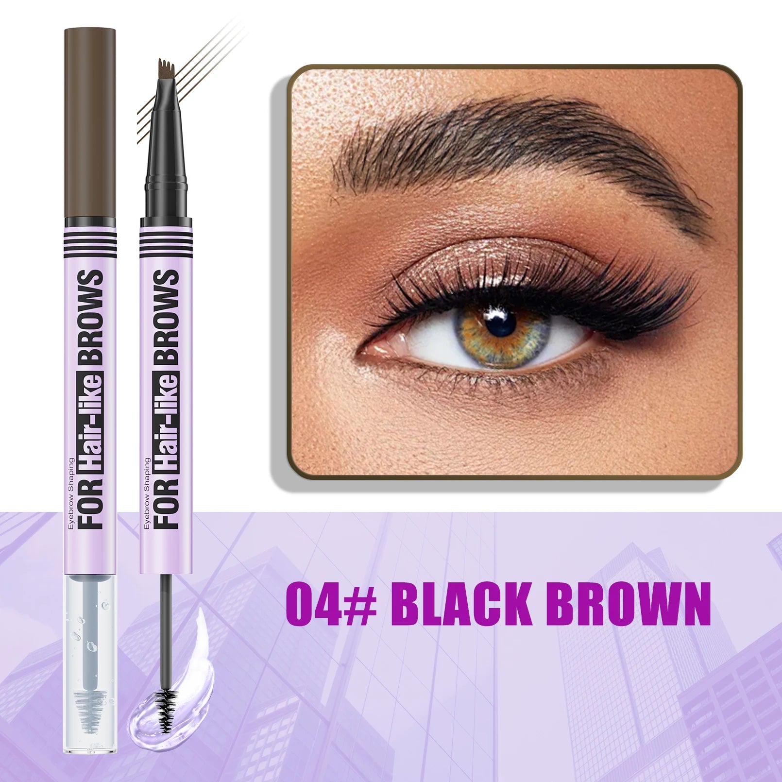 Sourcils Parfaits 2 en 1 - Gel & Crayon